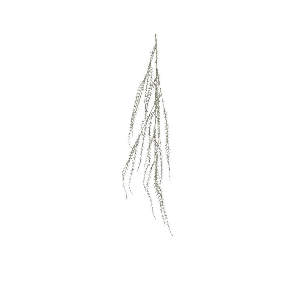 PENDENTE ERBA GLITTER CHAMPAGNE H.140CM.